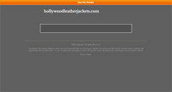Desktop Screenshot of hollywoodleatherjackets.com
